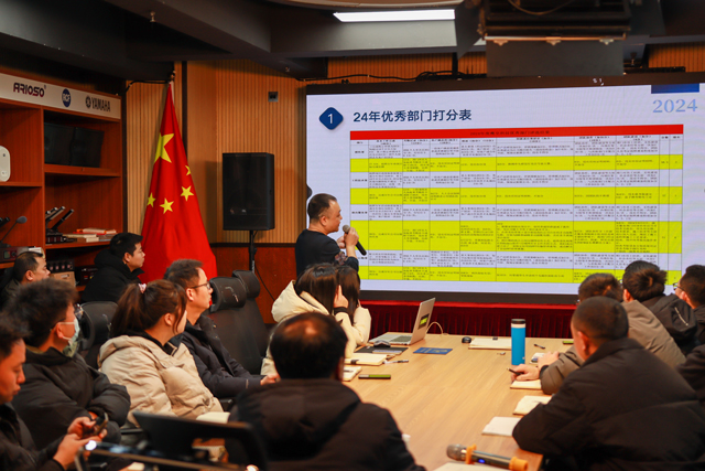 鷹皇科技2025開工會議,鷹皇科技專業(yè)舞臺燈光音響視頻工程